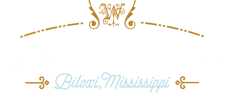 White Pillars of Biloxi Mississippi