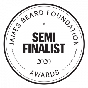 James Beard Semi Finalist